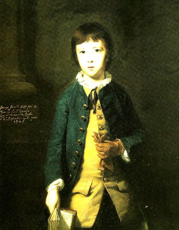 Sir Joshua Reynolds lord george greville Spain oil painting art